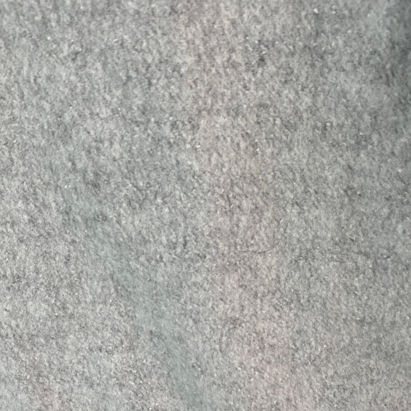 Bluenotes Hoodie Zip Up Gray with Painted Blue Roses - Picture 11 of 11